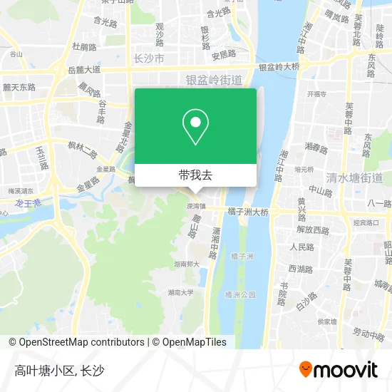 高叶塘小区地图
