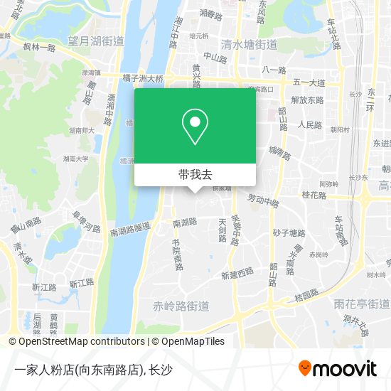 一家人粉店(向东南路店)地图