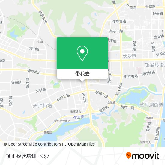 顶正餐饮培训地图