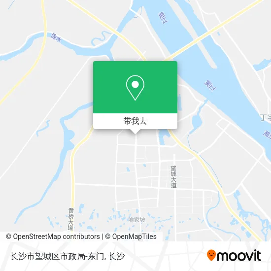 长沙市望城区市政局-东门地图