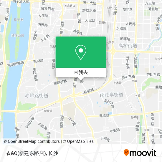 衣&Q(新建东路店)地图