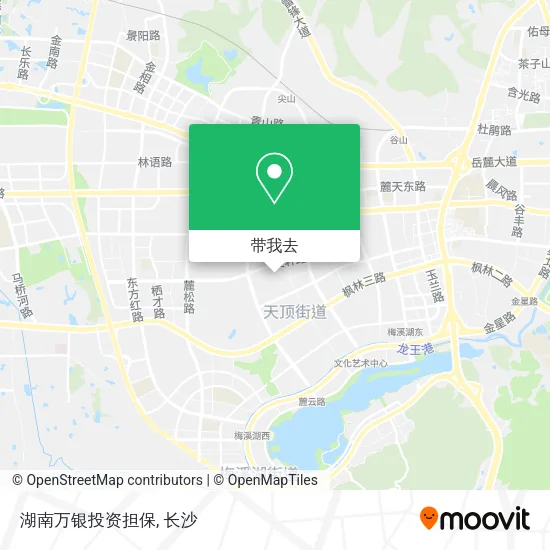 湖南万银投资担保地图