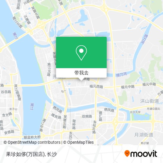 果珍如侈(万国店)地图