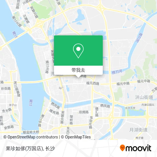 果珍如侈(万国店)地图