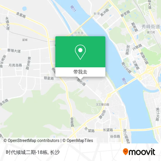 时代倾城二期-18栋地图