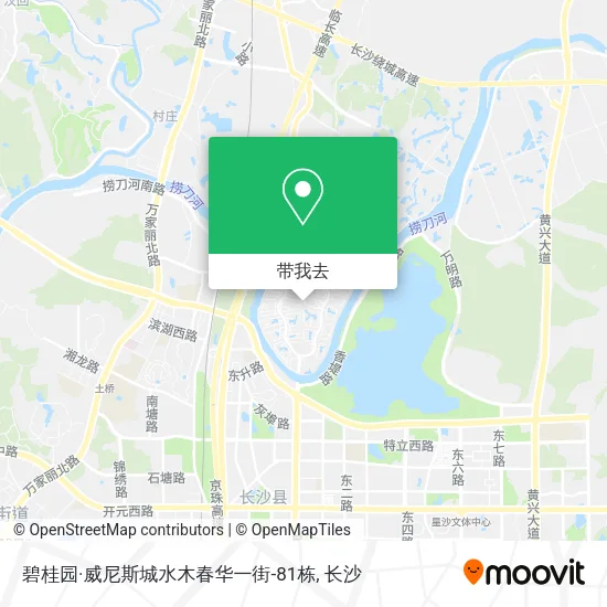 碧桂园·威尼斯城水木春华一街-81栋地图