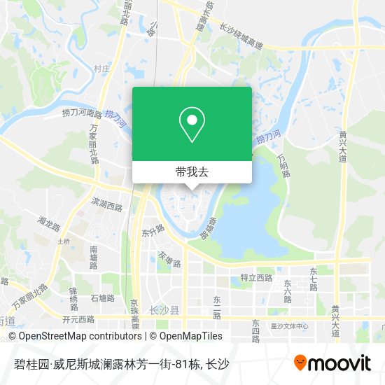 碧桂园·威尼斯城澜露林芳一街-81栋地图