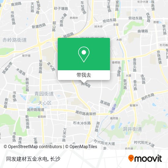 同发建材五金水电地图