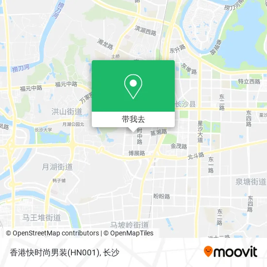 香港快时尚男装(HN001)地图