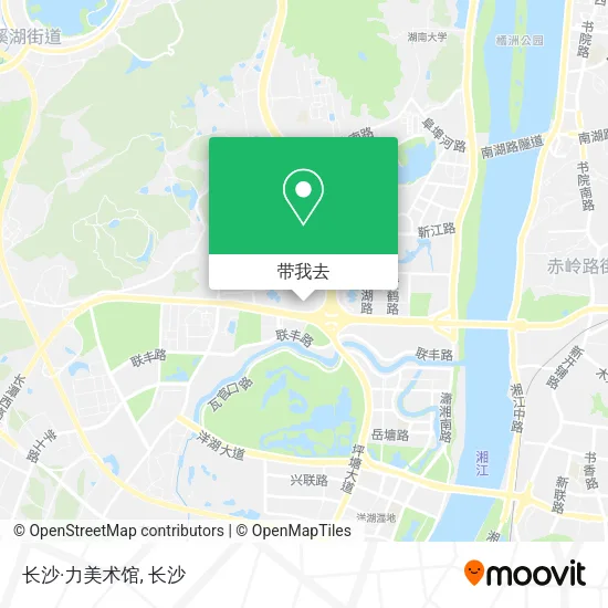 长沙·力美术馆地图