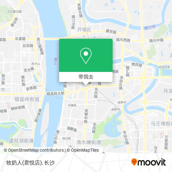 牧奶人(君悦店)地图