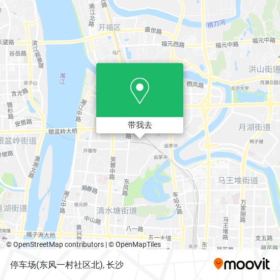 停车场(东风一村社区北)地图