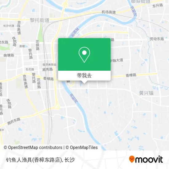 钓鱼人渔具(香樟东路店)地图