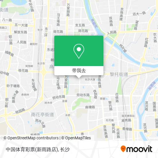 中国体育彩票(新雨路店)地图