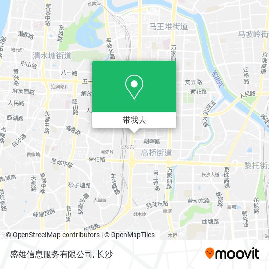 盛雄信息服务有限公司地图