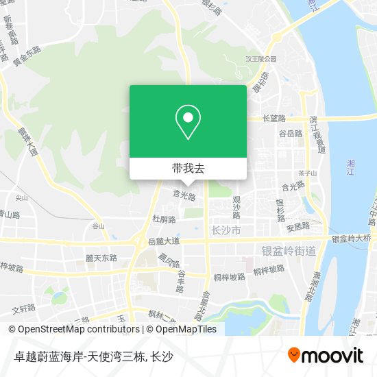 卓越蔚蓝海岸-天使湾三栋地图