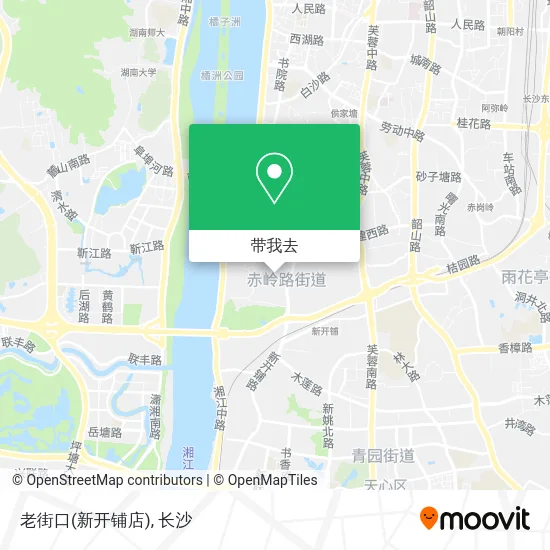 老街口(新开铺店)地图