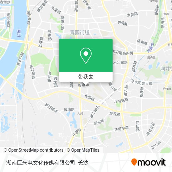 湖南巨来电文化传媒有限公司地图