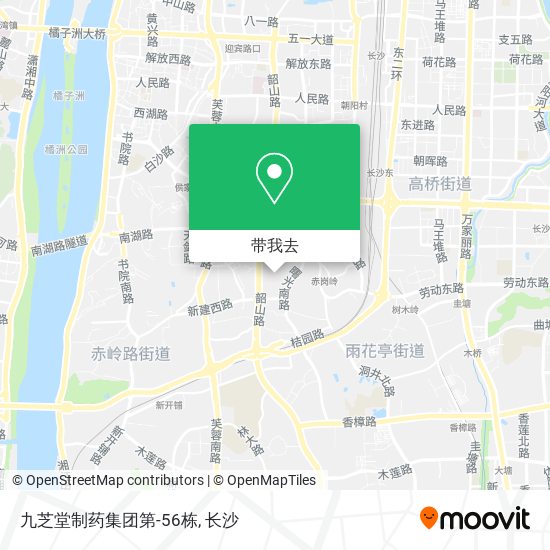 九芝堂制药集团第-56栋地图