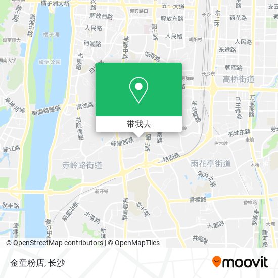 金童粉店地图