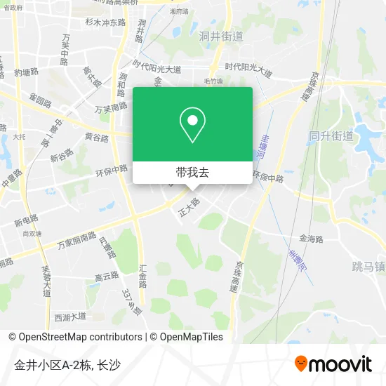 金井小区A-2栋地图