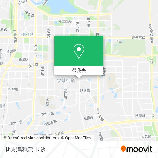 比克(昌和店)地图