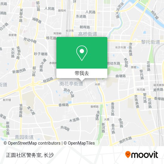 正圆社区警务室地图