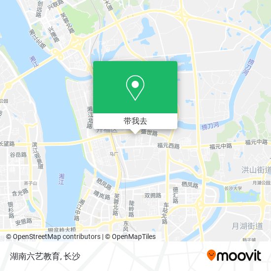 湖南六艺教育地图