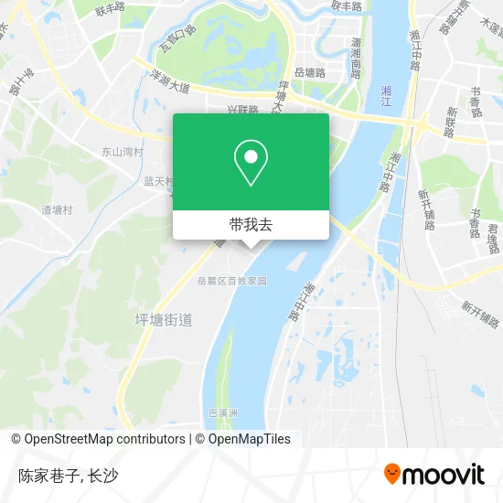 陈家巷子地图