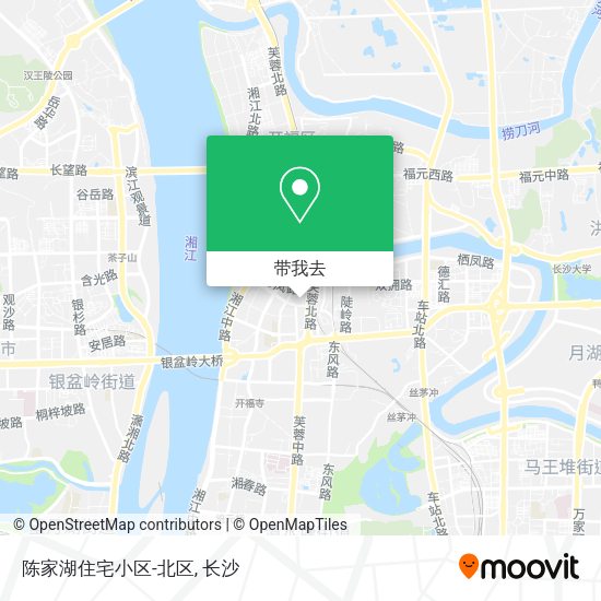 陈家湖住宅小区-北区地图