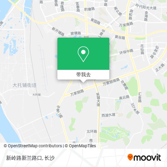 新岭路新兰路口地图