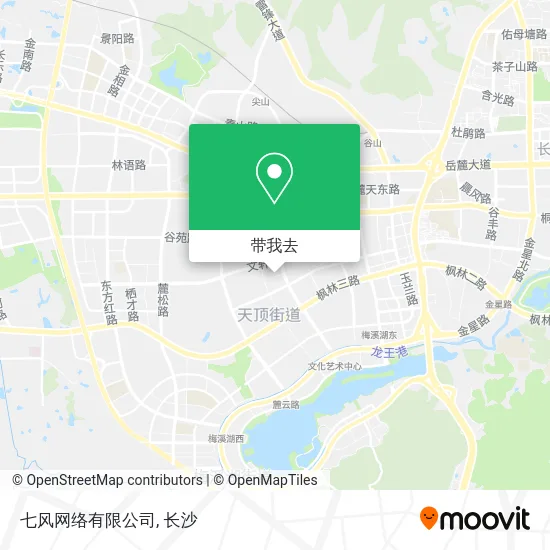 七风网络有限公司地图