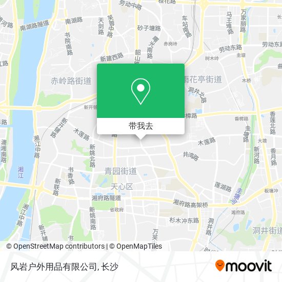 风岩户外用品有限公司地图