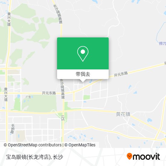 宝岛眼镜(长龙湾店)地图