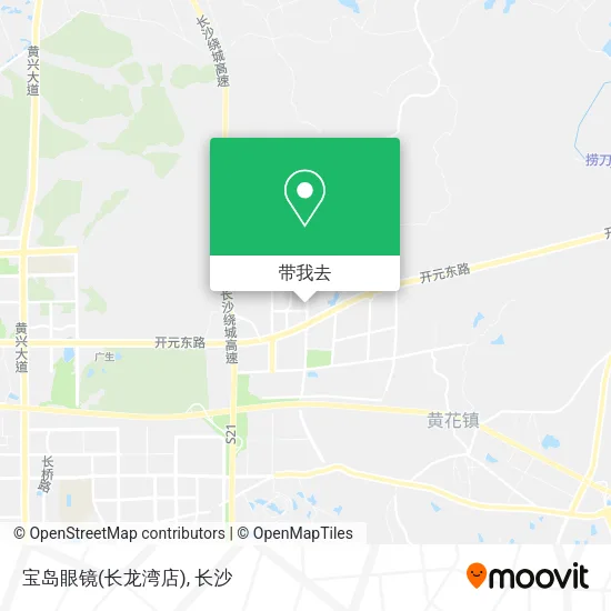 宝岛眼镜(长龙湾店)地图