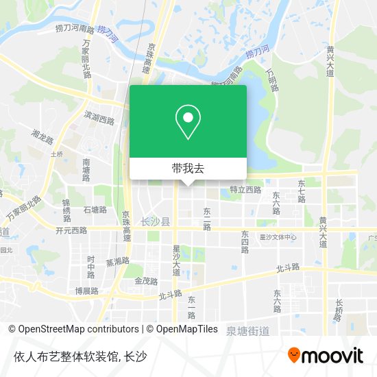 依人布艺整体软装馆地图