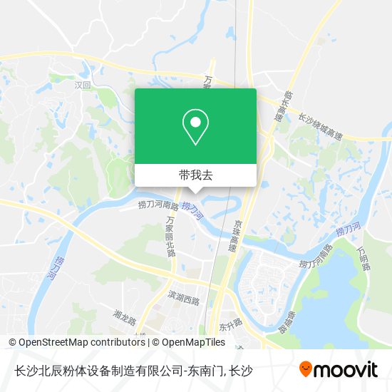 长沙北辰粉体设备制造有限公司-东南门地图