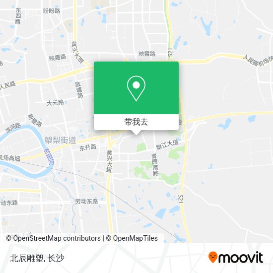 北辰雕塑地图