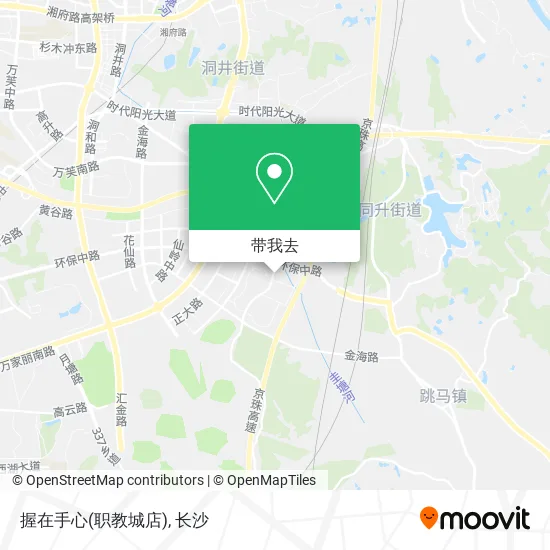 握在手心(职教城店)地图
