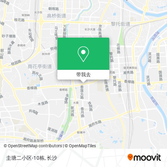 圭塘二小区-10栋地图