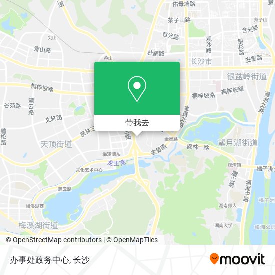 办事处政务中心地图