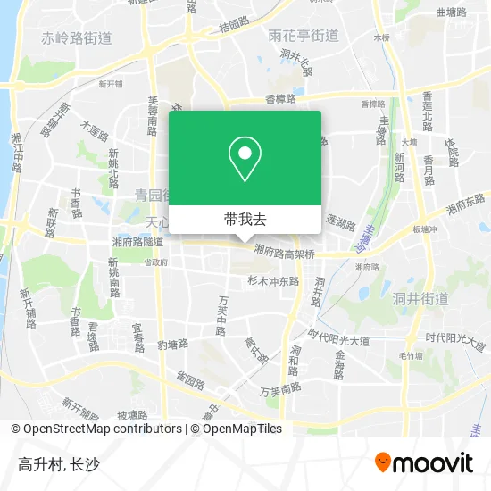 高升村地图