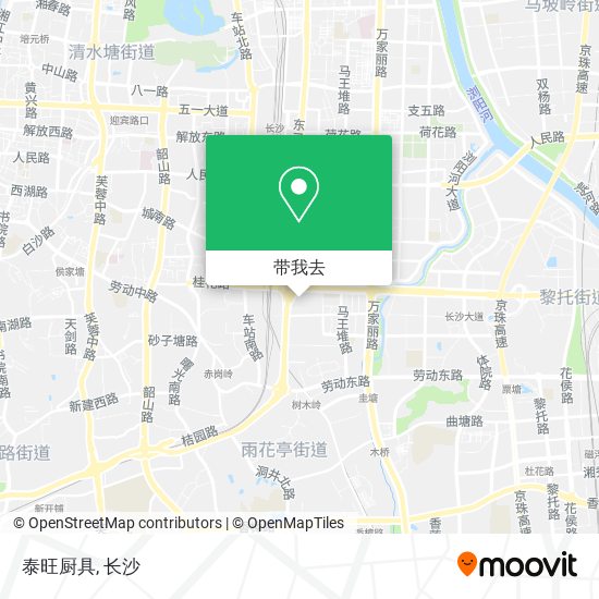 泰旺厨具地图