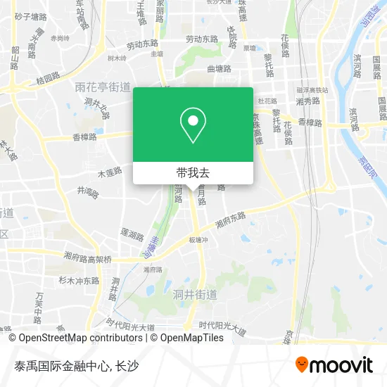 泰禹国际金融中心地图