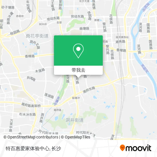 特百惠爱家体验中心地图