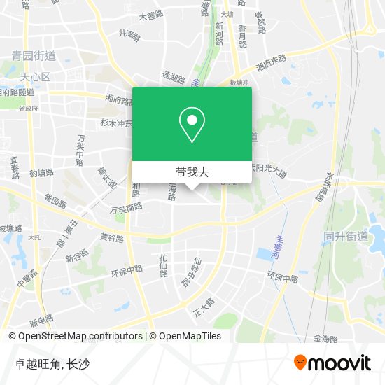 卓越旺角地图