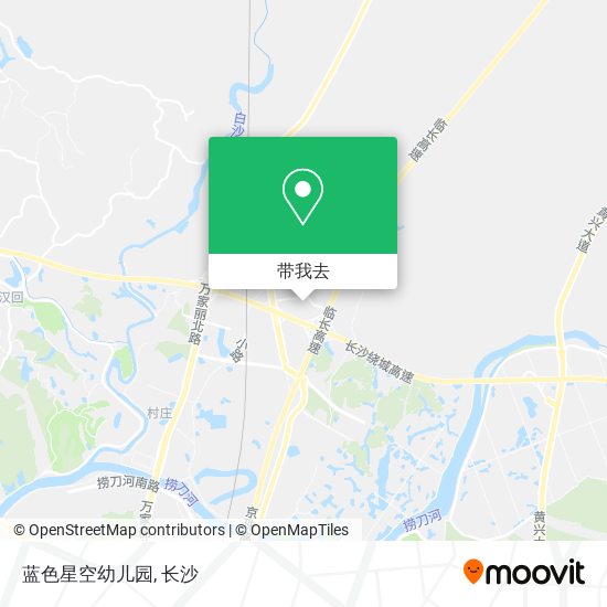 蓝色星空幼儿园地图