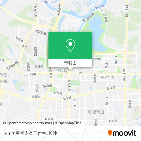 dm美甲半永久工作室地图
