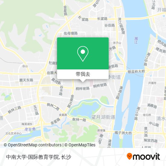 中南大学-国际教育学院地图