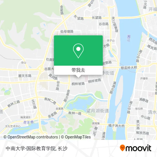 中南大学-国际教育学院地图